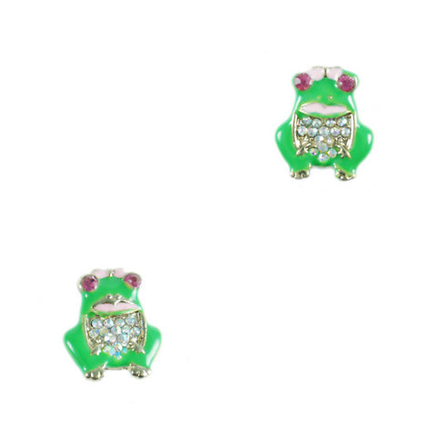 Miss Frog Stud Earrings