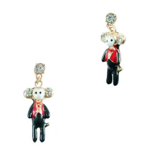 Hotel Monkey Stud Earrings