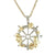 Ocean and Ship Wheel Necklace