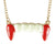 Vampire Fangs Necklace
