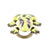 Yellow Toad Ring