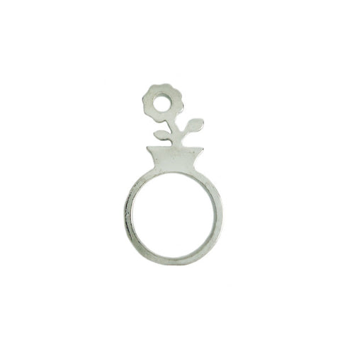 My Cute Flower Pot Ring